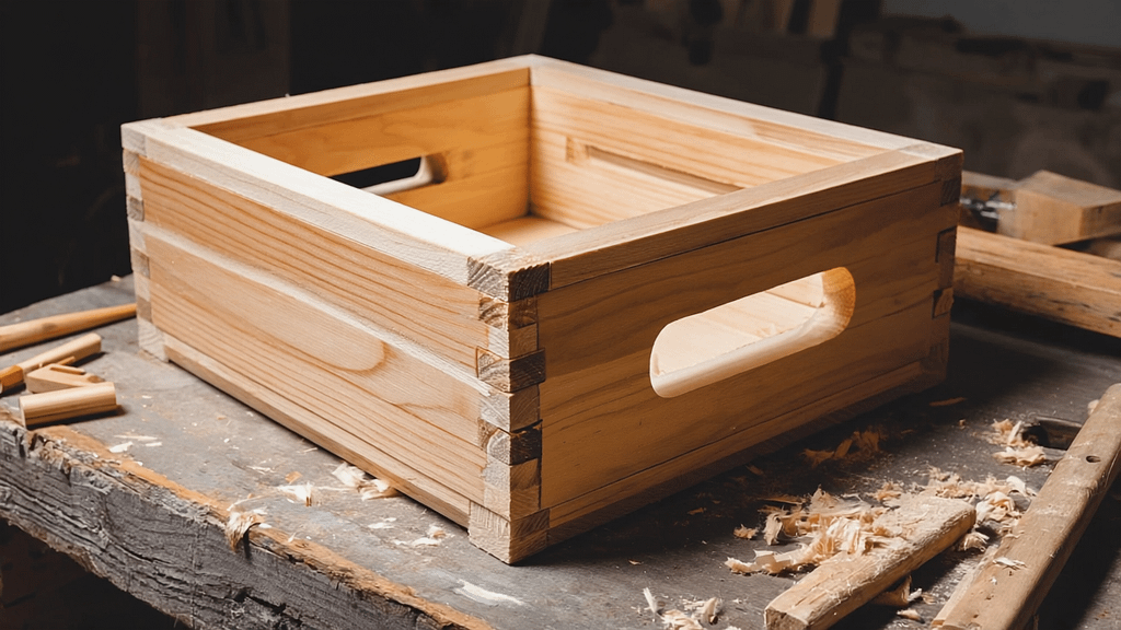 Failed woodworking project showing common woodworking mistakes with gaps and misalignments