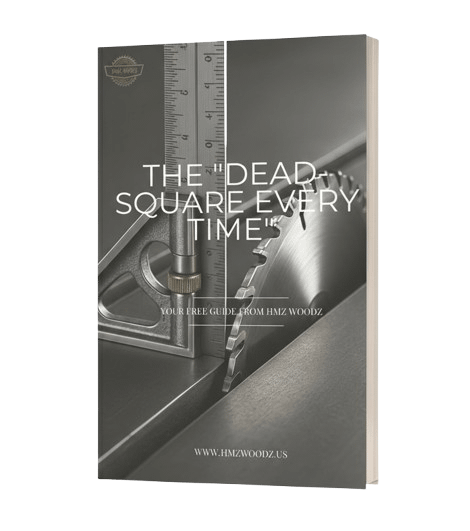 HMZ Woodz Table Saw Tune-Up Checklist eBook cover for precision.