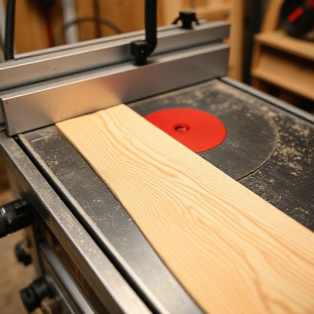 Router table creating perfect edge profile demonstrating proper technique for beginners